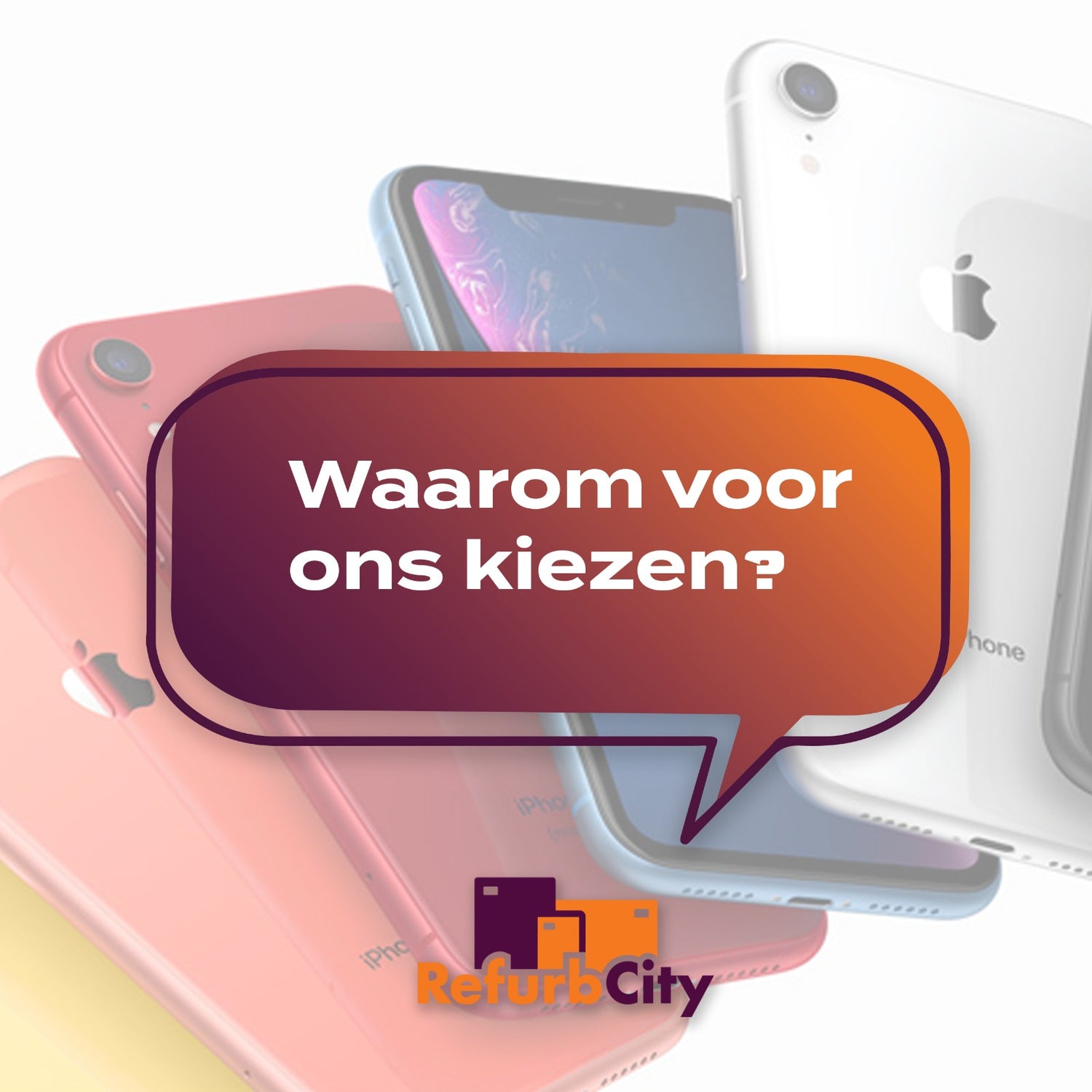 Waarom refurbished van RefurbCity?